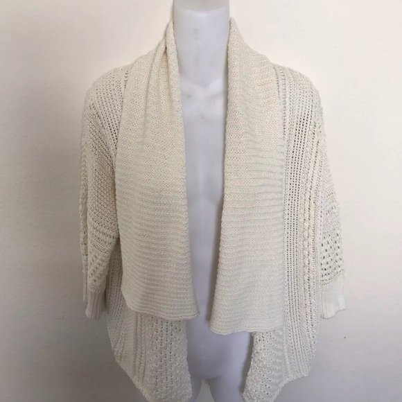 Michael Kors Sweaters - Michael Kors Woman Size S Open Cardigan Crochet